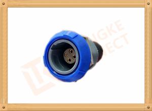 Quality Round Push Pull Female 4 Pin Circular Connector For Blood Pressure Monitors Endoscopes wholesale