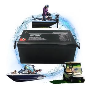 Quality BMS IP65 Waterproof Li Ion Battery 36v 100ah 200ah For Trolling Motor wholesale