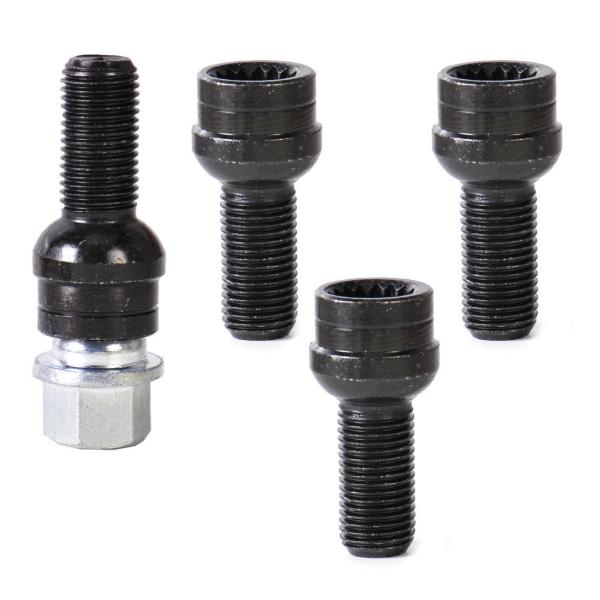 Anti Theft Locking Wheel Bolts Internal Hex 17 Millimeter For Golf / Jetta /