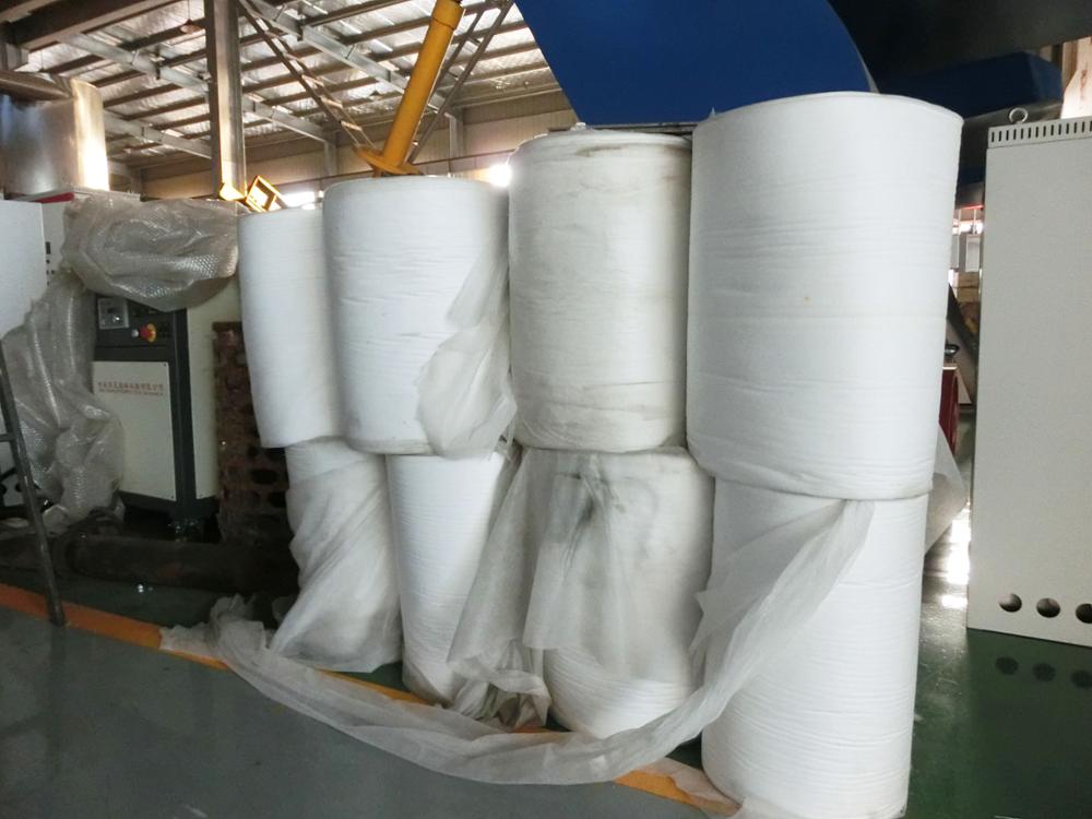 PP Non Woven Fabric Crusher Machine PE Waste Plastic Grinding Machine