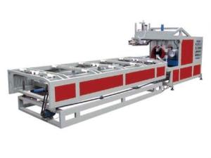 China Drain PVC Pipe Socketing Machine 16mm - 630mm Diameter Pipe 380V Input on sale