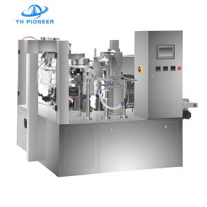 Quality Flexible Rotary Pouch Packing Machine with Stainless Steel Contact Parts for Coffee Flour and Dried Fruit wholesale