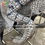 Wearable Velociraptor Animatronic Dinosaur Costume: Lifelike Performance
