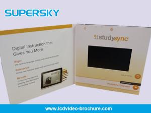 Quality 4 Button LCD Digital Video Brochure wholesale