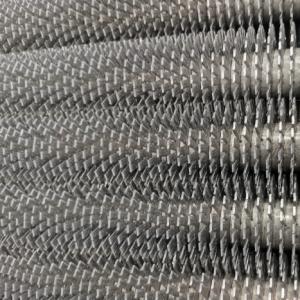 DELLOK Welded Helical HFW Helical Spiral Serrated Finned Tube For Heat Exchanger