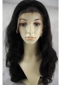 Quality Curly Glueless Full Lace Human Hair Wigs Brown 12&quot; - 28&quot; Grade 5A wholesale