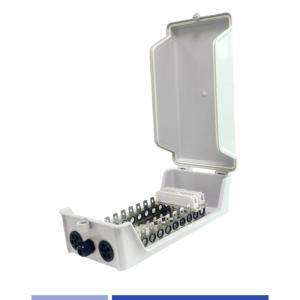 Quality Waterproof 100 Pair Outdoor Distribution Box Wall Mounting For Telecom System wholesale