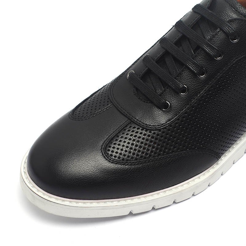 Comfortable Breathable Anti Skid Mens Leather Casual Shoes