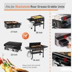 Blackstone Accessories Grease Catcher Rear Grease cup Disposable Foil Liners