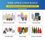 180 Bottles / Min Can Shrink Sleeve Label Applicator Label Printing Machine