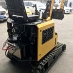Electric Small Digger 0.8 Ton 1 Ton Diesel Mini Excavators Support OEM