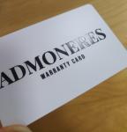 Gloss Uv PVC Business Cards Matte Black Silkscreen Printing