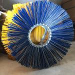 Efficient Street Cleaning Steel Wire PP Sweeper Brushes Rotating Road Snow