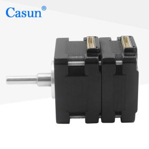 Quality Multilayer Nema 16 Stepper Motor Black Color For Medical Device ROHS ISO Certifications wholesale