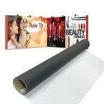 100% Polyester Fabric Canvas 260gsm Black Back Blockout For Advertising
