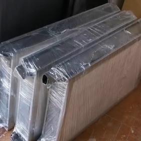 Quality Frame 2mmpb Radiation Protection Lead Glass For X Ray Ct Dr Room Preparation wholesale