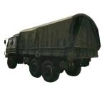 Off-Road Ready 2022 Dongfeng 4x4 6x6 Diesel Tarpaulin Truck with Single and