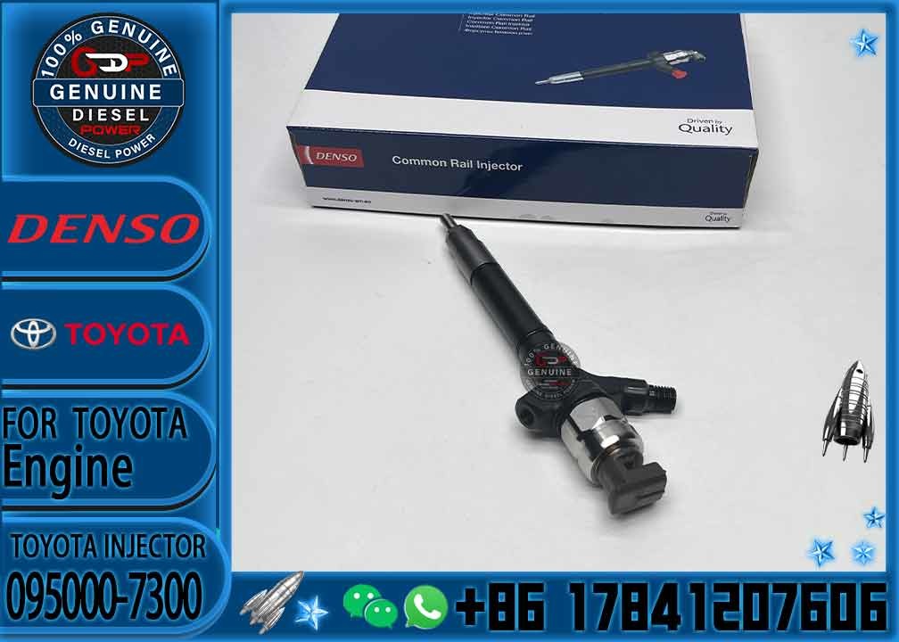 Hot Sale Nozzle Injector 0950007300 095000 7300 Auto Parts Injector 095000-7300 for Toyota