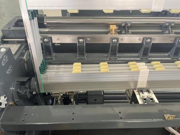 PP PE Geotextiles Textile Weaving Machine 1000 RPM Speed Double Nozzle Water Jet