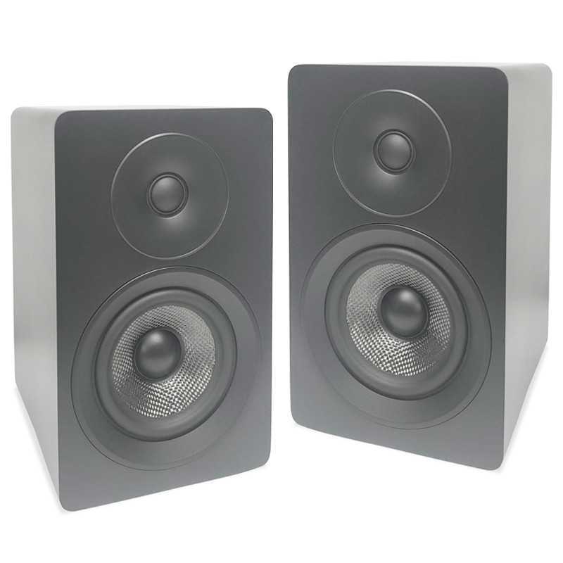 5.25 Inch 2 Way HiFi Bookshelf Passive Speakers For Home Theater Monitor Stereo Speakers