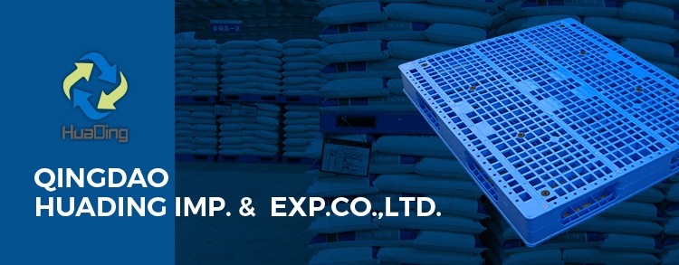 MY TEST 1210A HDPE storage euro plastic pallet Double faced stackable plastic pallets