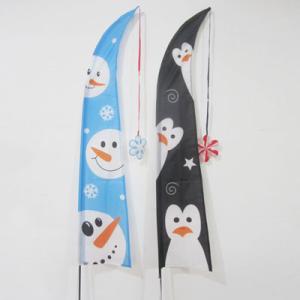 Quality Christmas Bali Flag Snowman and Penguin wholesale