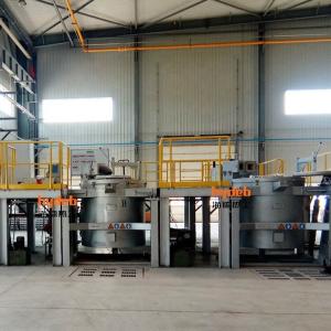 Quality 15T Rectangular Melting Furnace +10% 2 Rated Aluminium Liquid Pouring Amount wholesale