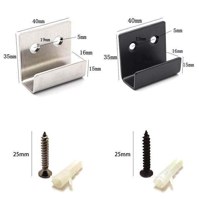 40*35mm Stainless Steel Tile Display Bracket Racks Hooks Standard and Nonstandard