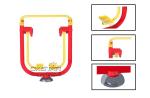 China high quality galvanized outdoor fitness trainer air walker outdoor gym