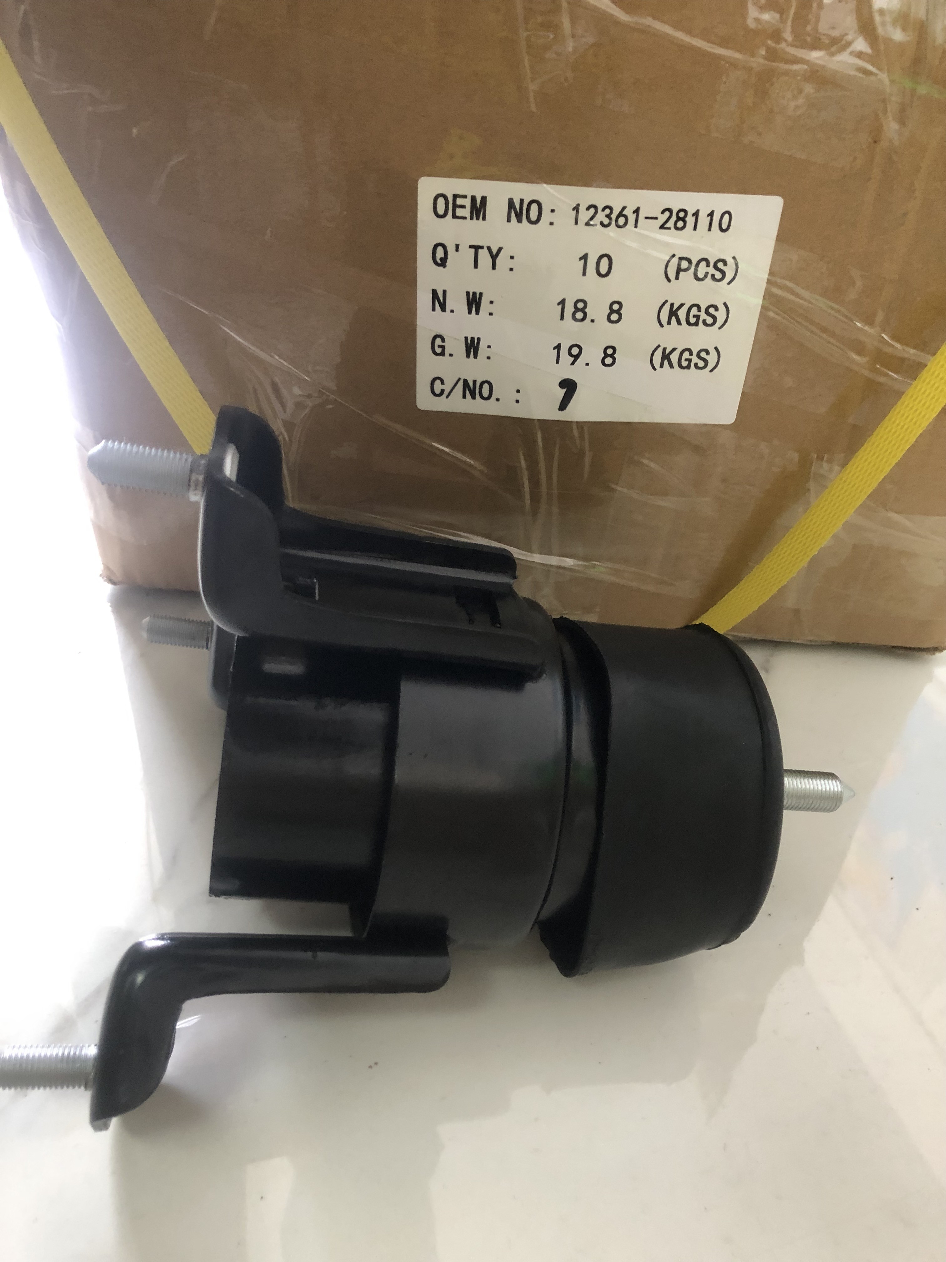12361-28110 Car Engine Mounting For Toyota Camry Saloon 2001-2006
