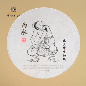 Quality 35*35cm Traditional Chinese Medicine Meridian Charts 24 Solar Terms Guided Sitting wholesale