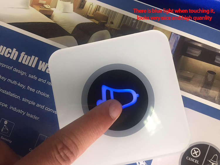 blue light touch emergency call button and sound and light out door alarm siren with strobe