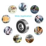 6002 Rubber Sealed Single Row Ball Bearings ABEC-3 Precision