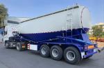 40ton 50ton Dry Bulk Cement Tanker Trailer V Shape Carrier Tanker Semi Trailer