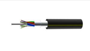 Quality CATV FRP Member Aerial Duct PBT Loose Tube Armored Optical Cable wholesale