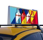 5500nits Brightness Taxi Top LED Display Remote Control WiFi USB 3G/4G/5G
