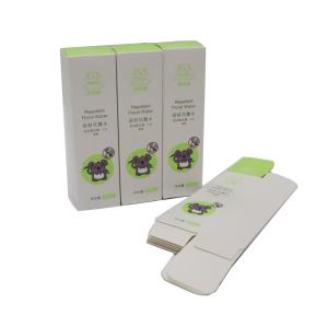 Quality UV Coating Medicine Packaging Box For Repellent Floral Water CMYK Offset Printing wholesale