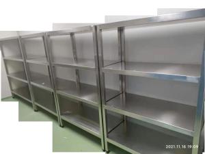 Quality Contamination Free Stainless Steel Shelf Cleanroom Furniture For Cleanroom Electronics And Pharmaceuticals wholesale