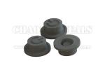 DN 10 mm Black Color Silicone Push Button Cover For Power Key Switch