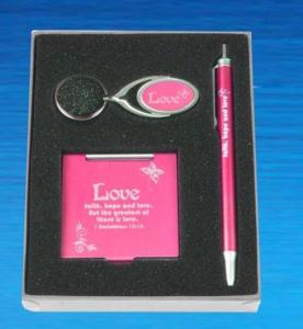 Quality Metal keychain, metal pen, mirror for make-up wholesale
