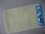custom yellow Microfiber bath mat OBM-003