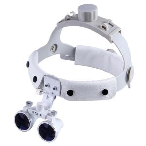 Quality Plastic And Optic Glass Dental Led Headlight 280-380 Mm Working Distance wholesale