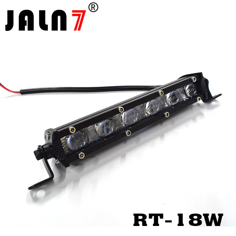LED Light Bar JALN7 18W LensCREE Spot Flood Combo LED Driving Lamp Super Bright Off Road Lights LED Work Light Boat Jeep