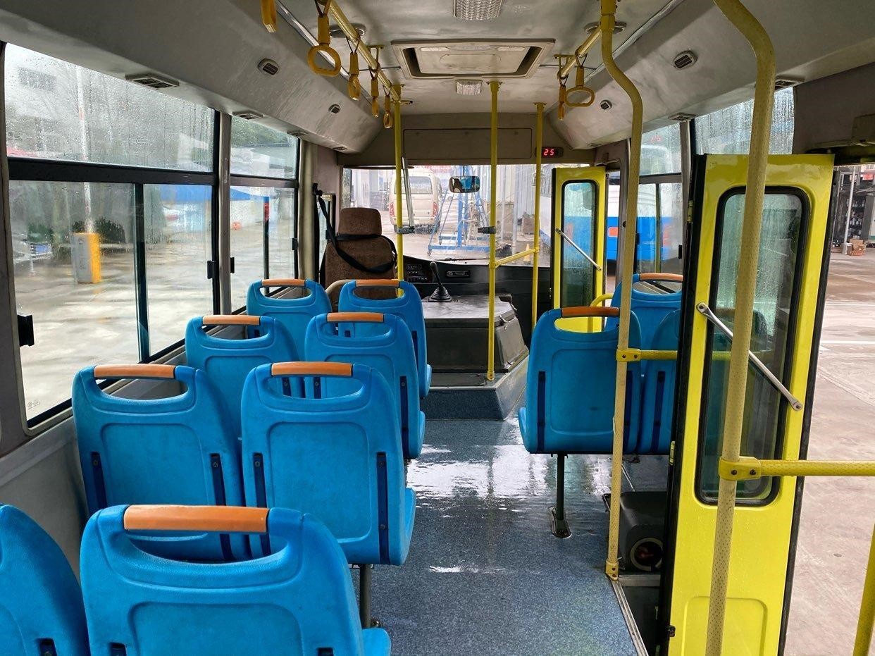 2nd Hand Bus Used City Bus Used Ankai Bus HK6739 25seats Double Doors Front Engine
