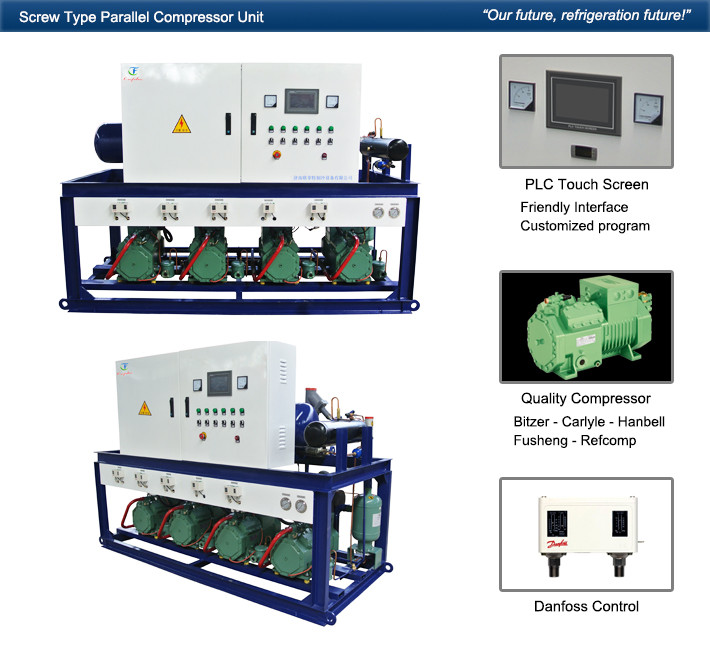 Fruit Storage Compressor Condenser Unit Cold Chain Logistic Pharacy