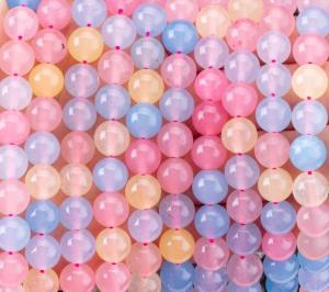 Quality 4/6/8/10/12mm Natural Pink Morganite Gemstone Beads Support Customization wholesale