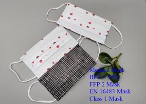 Quality High Breathability Disposable Nose Mask , Single Use Children'S Disposable Face Masks wholesale