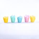 Disposable Eco Friendly Greaseproof Cupcake Tulip Paper Cups