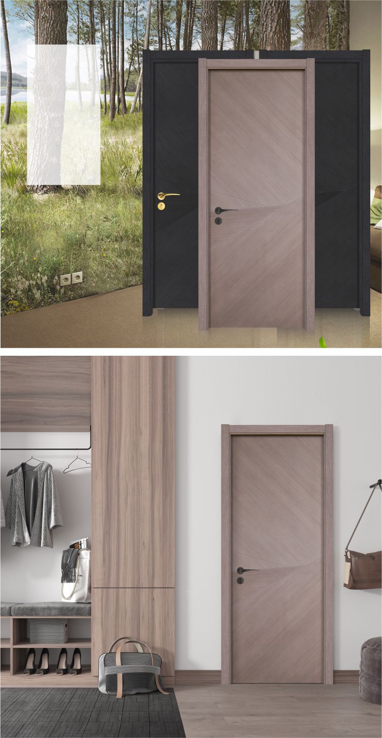 latest design wooden door interior door flush hotel guest room door