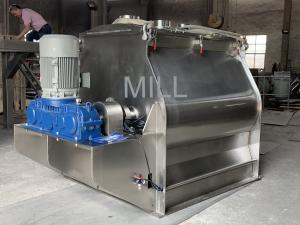 Quality Heavy Duty Twin Shaft Paddle 16rpm Dry Powder Mixing Machine wholesale